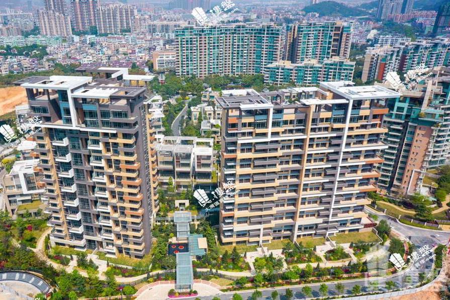 中山奕翠園-首期8萬,香港新鴻基登錄中山,香港銀行按揭 (實景航拍)