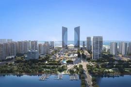 萬科深業灣中新城，深中通道深圳香港一橋之隔，首期5萬(減)，香港銀行按揭，最新價單，免費中港VIP專車上門接載睇樓